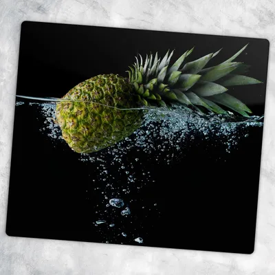 Produktbild von Glas-Herdabdeckplatten Glaskeramikkochfeld-Abdeckung Spritzschutz Glas 60 cm x 52 cm - Fruchtwasser