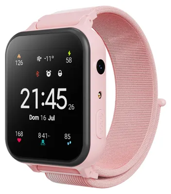 Obrázok produktu pre CANYON smart hodinky Alfie KW-37 PINK, 1,69" IPS, IP66, Nano-SIM, obojsmerné volanie, 16 hier, 512MB, MP3 Study&Game
