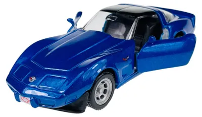 Obrázek produktu pro Maisto 1978 Chevrolet Corvette modrý kovový model 1:39