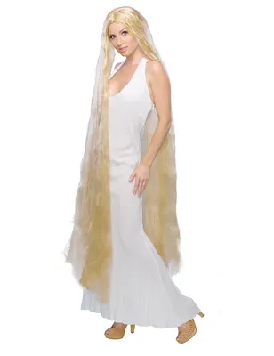 Produktbild von Blonde Langhaarperücke für Damen