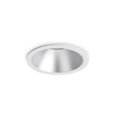 Image de Ideal Lux Spot LED encastrable Game Round blanc, argenté