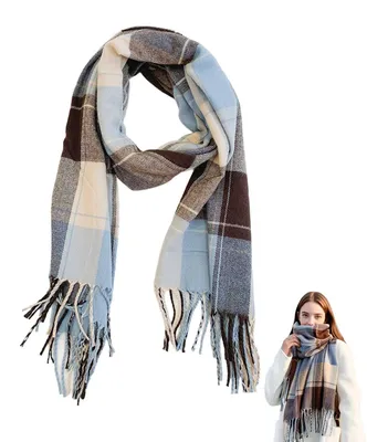 Image de Écharpe d'hiver douce et confortable pour femmes, 195 x 60 cm