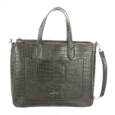 Produktbild von Bodenschatz Handtasche Laptoptasche mit Laptopfach Business Bag Grey grau