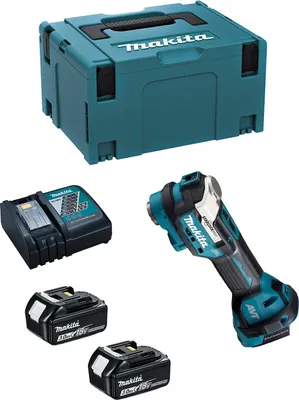 Produktbild von Multi-Cutter MAKITA DTM52RFJ (2 x 3,0Ah + DC18RC + MAKPAC 3)
