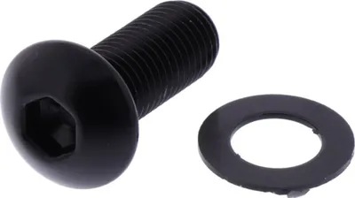 Produktbild von JMP Linsenschraube Bolt M10x1,25mm 25mm Aluminium schwarz