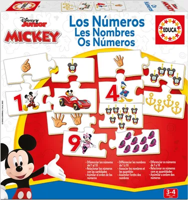 Obrázok produktu pre Tischspiel Educa Disney Junior Čísla