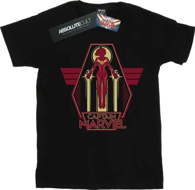Produktbild von Marvel - "Flying Warrior" T-Shirt für Herren BI20273 (M) (Schwarz)