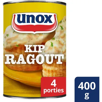 Image de Unox Ragout Kip 400g – Ragoût de poulet copieux, goût traditionnel