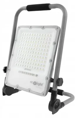 Immagine prodotto di Faro da lavoro portatile con LED ricaricabile 50W 5000K Ecolight EC20496