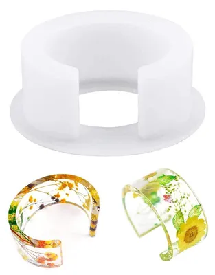 Produktbild von Silikonform Armband DIY Resin Basteln Weiß