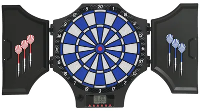 Immagine prodotto di Bersaglio elettronico per freccette, 31 giochi, altoparlante integrato, verde militare