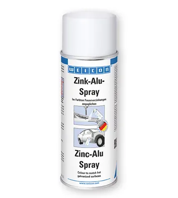 Produktbild von Weicon Zinkaluspray alufarben 400 ml