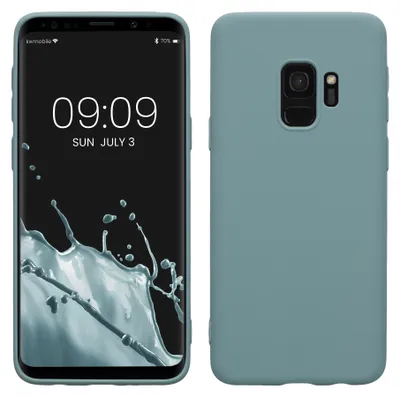 Produktbild von kwmobile Handyhülle für Samsung Galaxy S9 Hülle - TPU Case - Kabelloses Laden - Schutzhülle Cover in Antique Stone