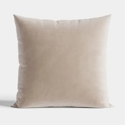 Produktbild von Kissenbezug 40x40 Dekorativer Samt Creme