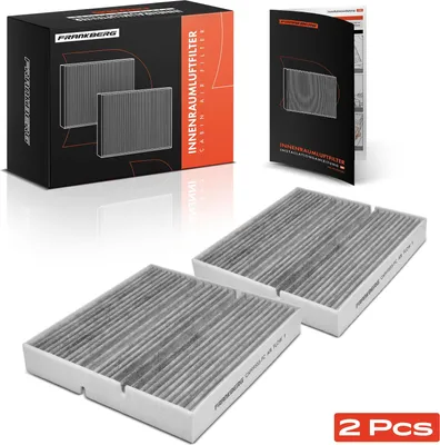 Immagine prodotto di Frankberg 2x filtro aria cabina a carboni attivi per Mercedes-Benz W177 V177 W247 C118 H243