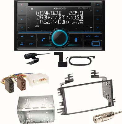 Produktbild von Kenwood DPX-7300DAB Bluetooth Digitalradio Einbauset für Kia Sportage JE Rio JB