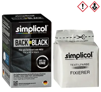 Obrázek produktu pro Simplicol Obnovující a osvěžující barva Back to Black 400g