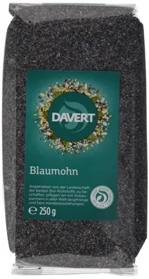 Produktbild von Davert Blaumohn 250 g (1 Stück)
