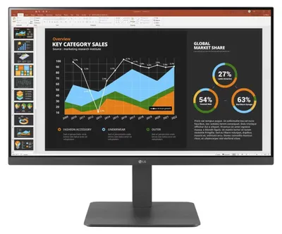 Produktbild von LG 27BR550Y-C.AEU, 68,6 cm (27"), 1920 x 1080 Pixel, Full HD, LED, 5 ms, Grau