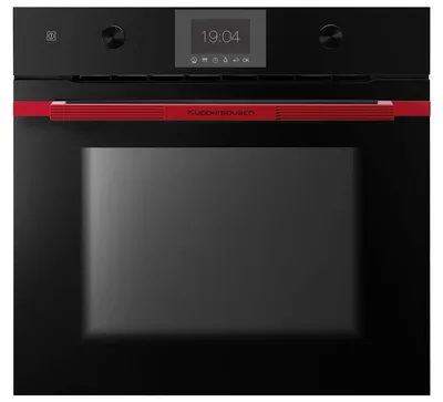 Produktbild von Küppersbusch BP 6350.0 SE8 - AirFry K-Series.3 Pyrolyse Backofen Schwarz/Hot Chili