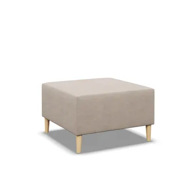 Produktbild von Pouffe-Fußhocker, wohnzimmer Sitzpouf BLANK 70x70cm, Beige
