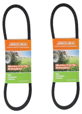 Produktbild von SECURA 2x Keilriemen 3L28 passend MTD Yard-Man Lawnflite 7540327 Rasenmäher