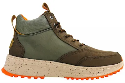 Imagen del producto de Zapatos de hombre Hey Dude Tahoe, fabricados en nylon, color marrón, estilo botín, diseñados para usar con plantillas