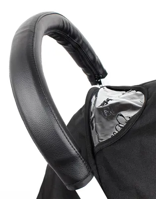 Immagine prodotto di Set di 2 maniglie per passeggini con rivestimento in pelle