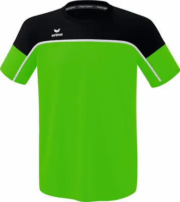 Produktbild von Erima Change By Erima T-Shirt Grün/Schwarz/Weiß - XL