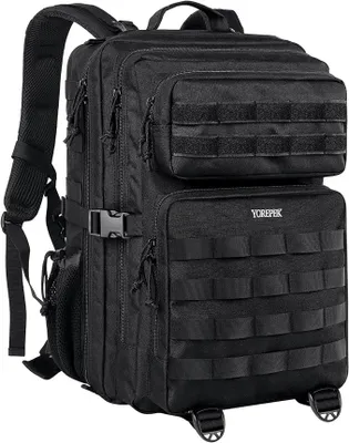 Produktbild von PolkaHome® Große Militär Rucksack Herren 45L Wasserabweisend Taktischer Rucksack Molle Assault Survival Camping Wandern Reisen