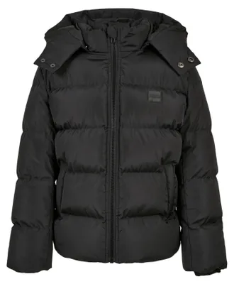 Produktbild von Urban Classics - Steppjacke mit Kapuze für Jungen TN249 (116) (Schwarz)