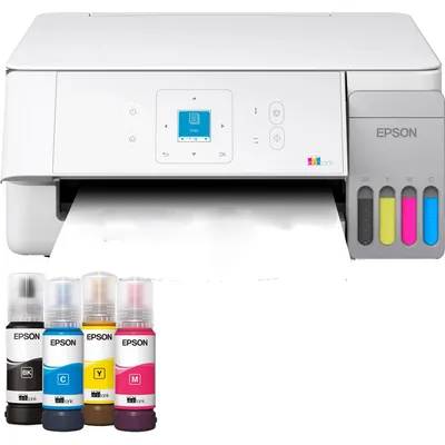 Obrázek produktu pro Epson EcoTank ET-2926, InkJet, Barevný tisk, 5760 x 1440 DPI, A4, Přímý tisk, Bílá