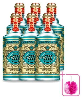 Zdjęcie produktu dla 6 x Woda kolońska Original 4711 - butelka Molanus - 100 ml - zestaw ekonomiczny - 6 sztuk