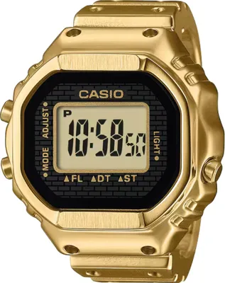 Casio CRW-001G-9ER Ringuhr Digital Goldfarben 1