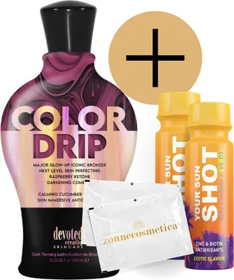 Produktbild von Devoted Creations - Color Drip + 2 Your Sun Shots + 2 Erfrischende tücher