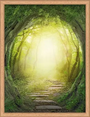 Produktbild von Kunststoff Bilderrahmen Design Frames eiche 18 x 24 cm