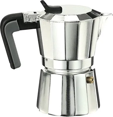 Productafbeelding van Deluxe2 Espressomachine, aluminium 3 kopjes