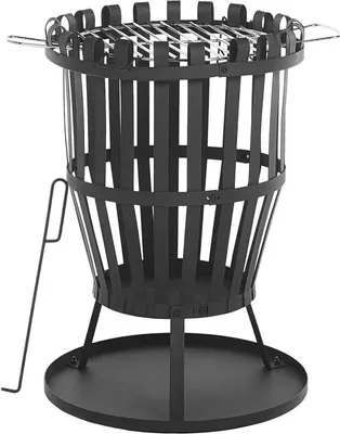 Produktbild von Feuerstelle BBQ Grill Garten Rundherd Outdoor Camping Terrassenheizung