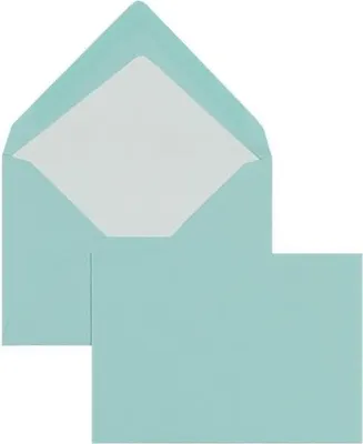 Produktbild von Briefumschläge 157x225mm (DIN C5) 100g/qm gummiert VE=100 Stück karibik