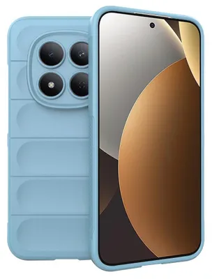 Zdjęcie produktu dla Techsuit - Magic Shield Etui do Xiaomi Redmi Note 15 Pro 5G - niebieskie