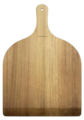 Produktbild von Pizzaschaufel Pizzaspatel Käsebrett - 30 cm - Akazienholz - Mit Aufhängeöffnung - Servierbrett