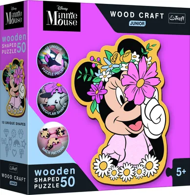 Image de Puzzle en bois TREFL 50 pièces - Dans le monde de Minnie 20200