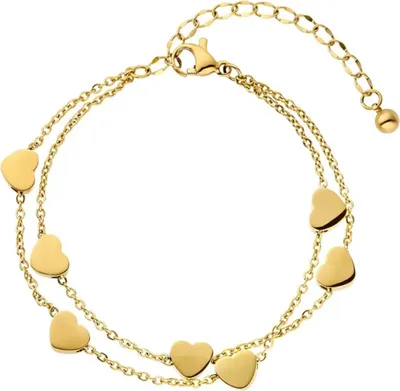 Immagine prodotto di Bracciale LO-34175 Heart - Eleganza in Oro KP34175