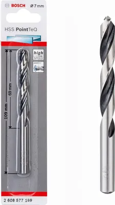 Produktbild von Bosch  Professionel HSS- PointTeQ Ø 7 x 69 x 109 mm Metallbohrer