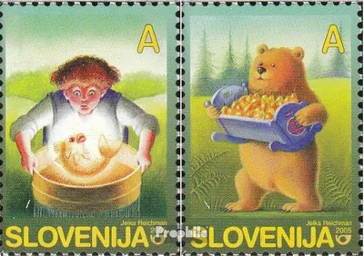 Produktbild von Briefmarken Slowenien 2005 Mi 502-503 (kompl.Ausg.) postfrisch Volksmärchen