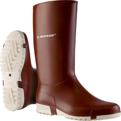 Produktbild von Dunlop Stiefel MJ0KX01 Sport Burgunderrot/Weiß dunkelrot Größe