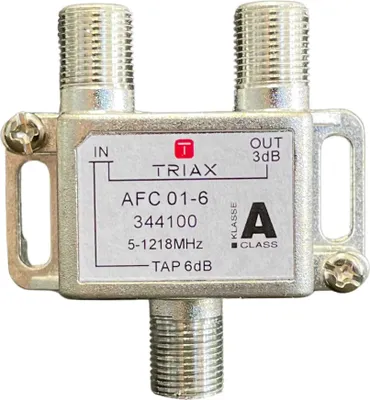 Obrázok produktu pre TRIAX 1-násobný odbočovač, 1,2 GHz, 6 dB, 1 ks.