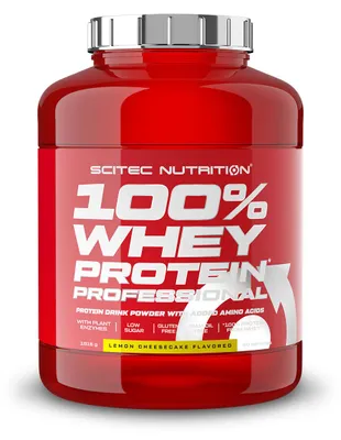 Produktbild von Scitec Nutrition 100% Whey Protein Professional 1816g Zitrone-Käsekuchen