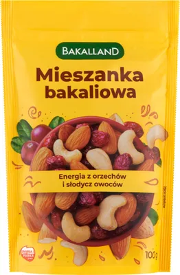 Zdjęcie produktu dla Bakalland Mieszanka Bakaliowa 100 G