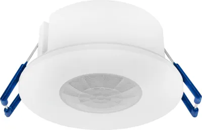 Produktbild von Ledvion - Weißer Einbau Bewegungssensor 360° mit Dämmerungsschalter 8M Reichweite Max. 600W IP65 -  EU -